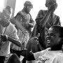 Group in the orphanage Wing of Hope orphanage for disabled children in Haiti by Miguel Marquez